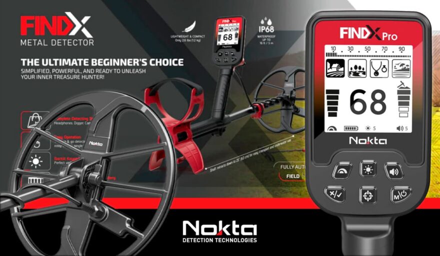 Детальніше про статтю Огляд Nokta FindX PRO. Плюси та мінуси металошукача