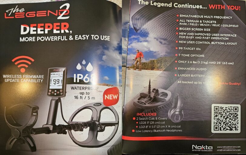 Металошукач Nokta Legend 2. Новинка!
